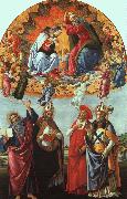 The Coronation of the Virgin (San Marco Altarpiece) gfh, BOTTICELLI, Sandro